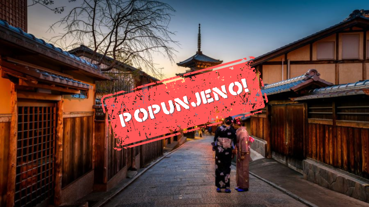 Japan u cvatu magične trešnje