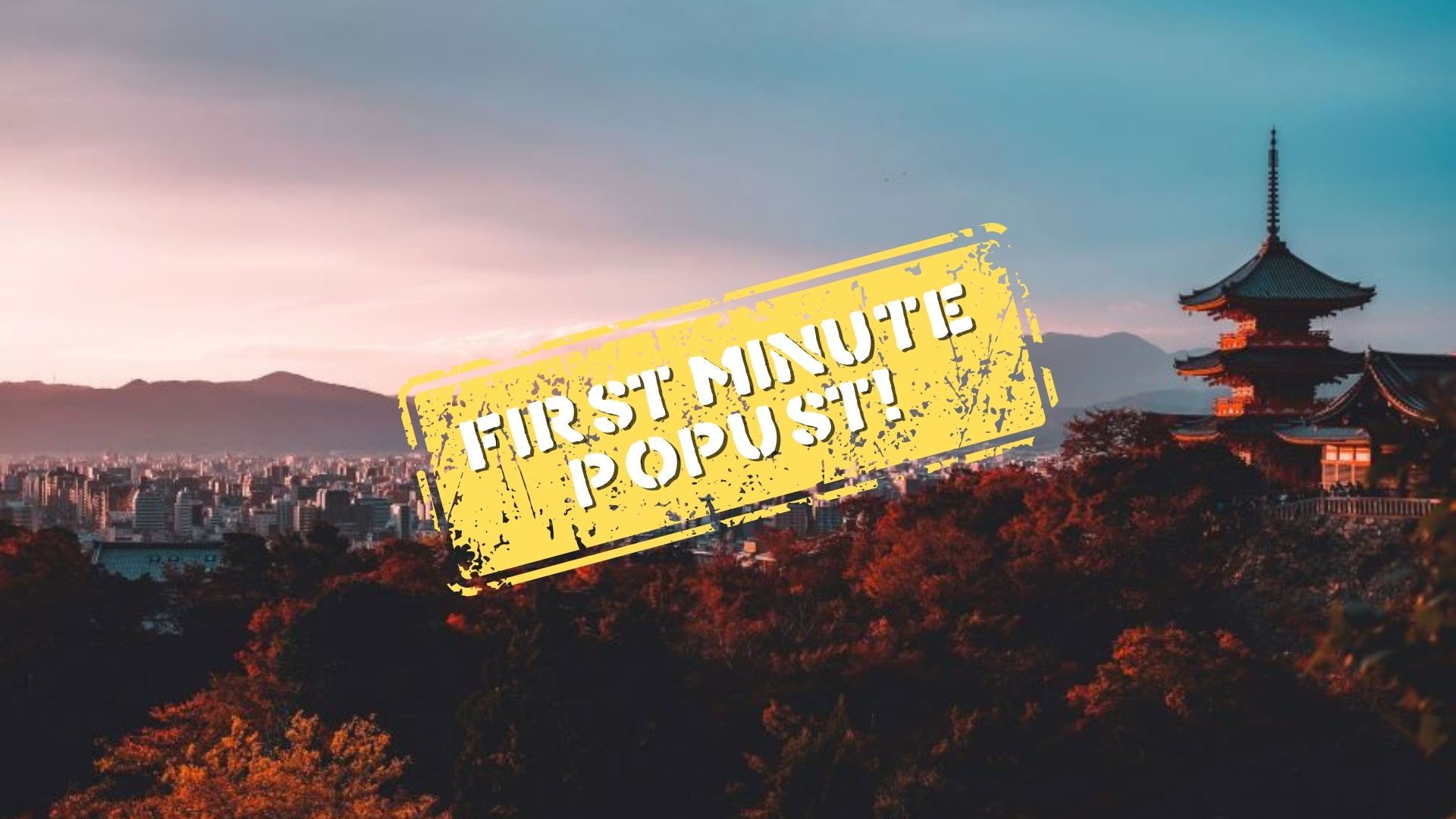 Japan - čudesne boje jeseni