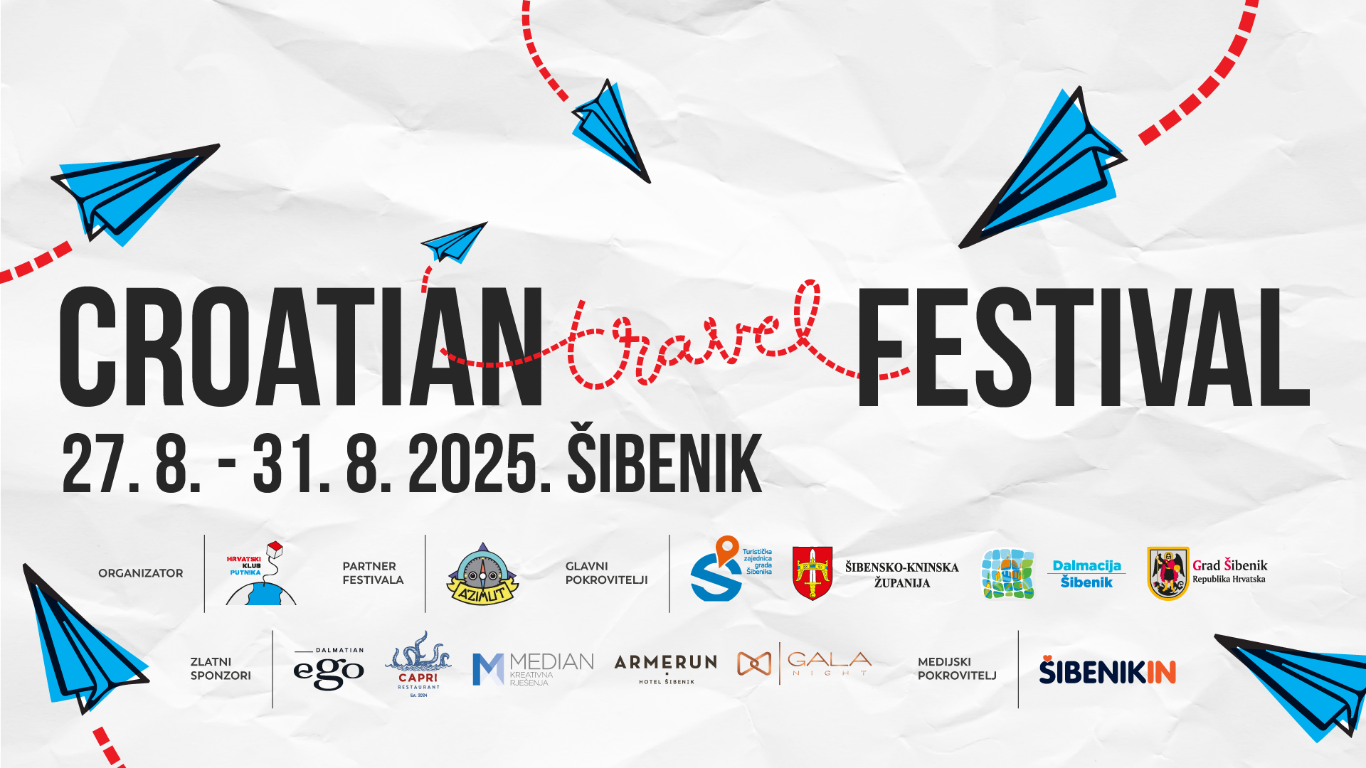 Program 14. Croatian Travel Festivala - Šibenik 2025.